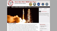 Desktop Screenshot of jannaf.org
